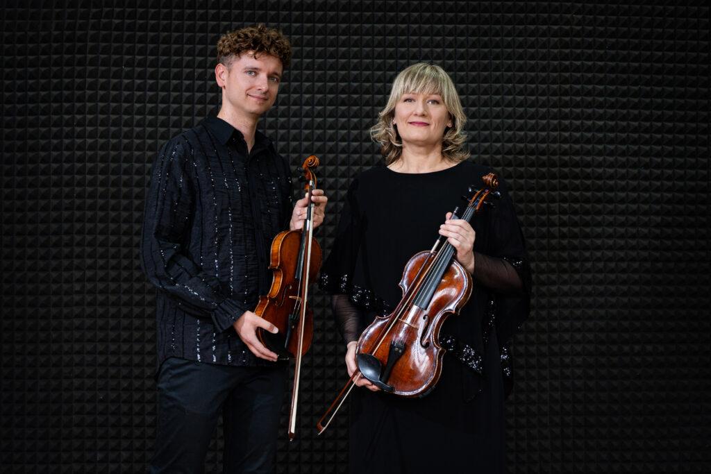 Duo Insieme – Karol Lipiński‑Brańka na skrzypcach i Dorota Stanisławska na altówce